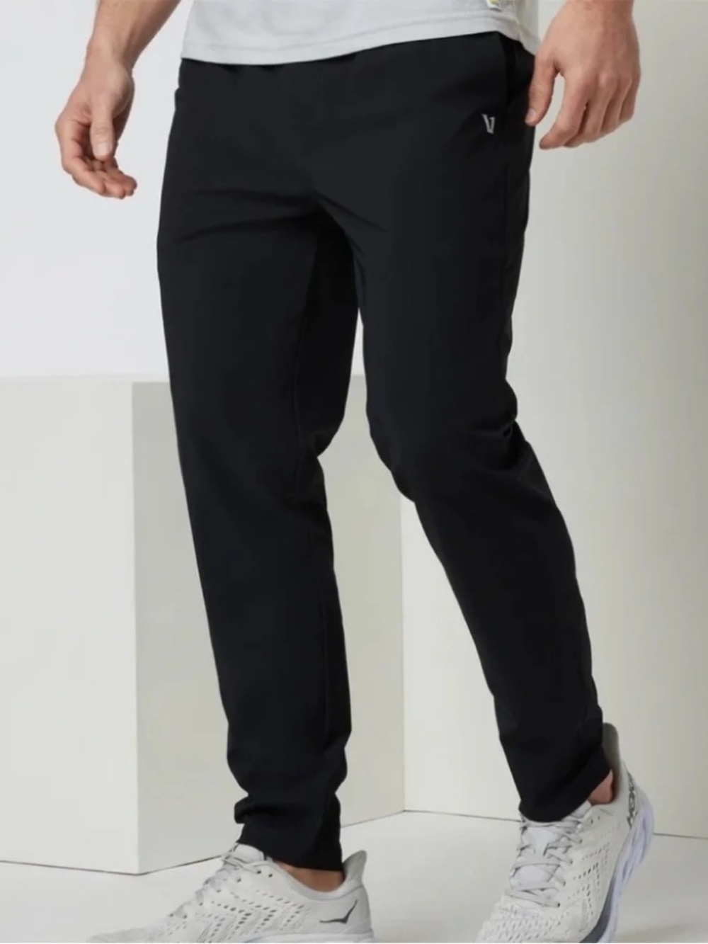Vuori Black Fleet Pants